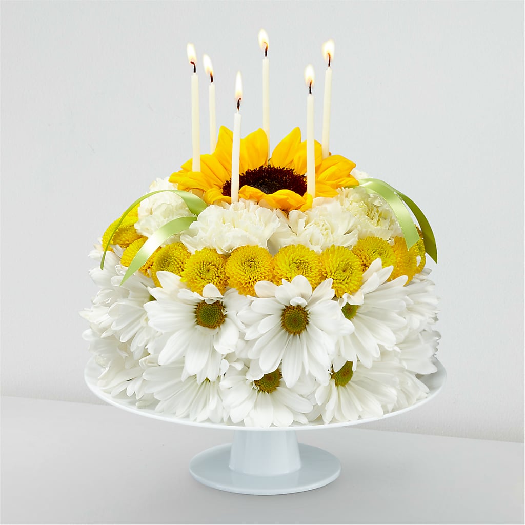 Birthday Smiles Floral Cake – A Heavenly Florist, Newport News VA