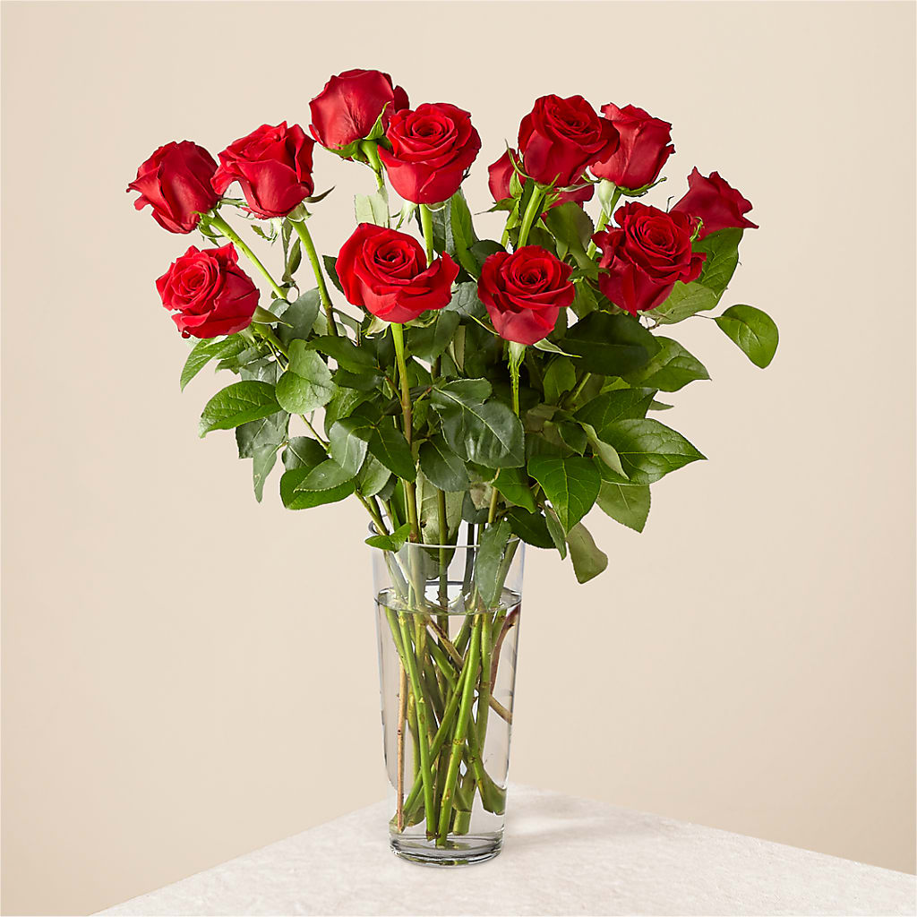 Long Stem Red Rose Bouquet – A Heavenly Florist, Newport News VA