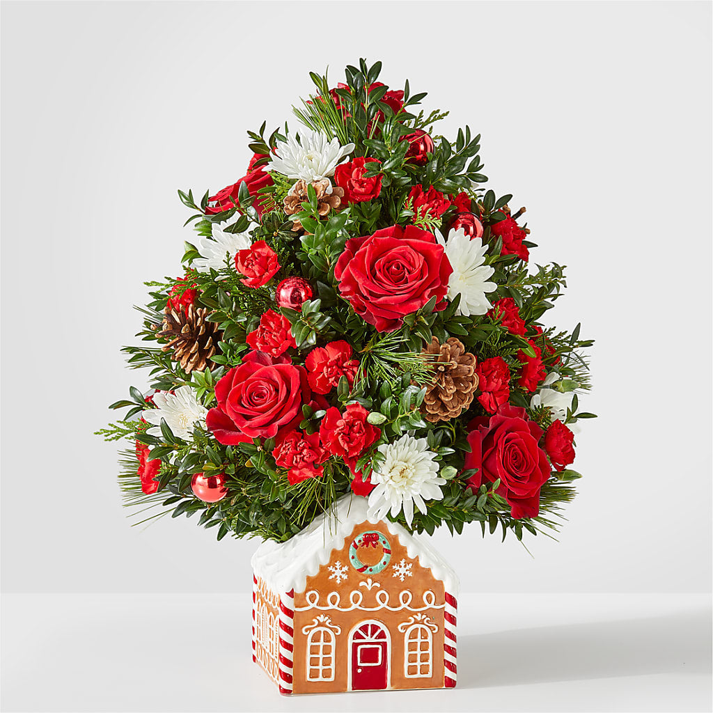 Spiced Gingerbread Tree – A Heavenly Florist, Newport News VA