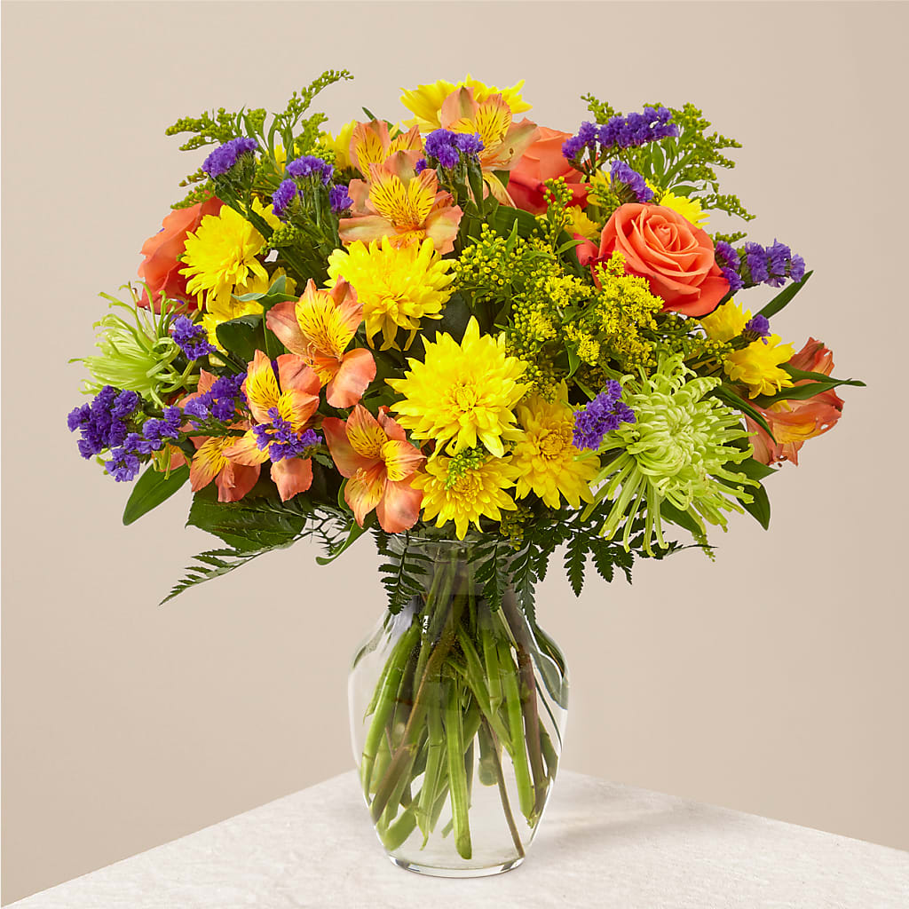 Marmalade Skies Bouquet – A Heavenly Florist, Newport News VA