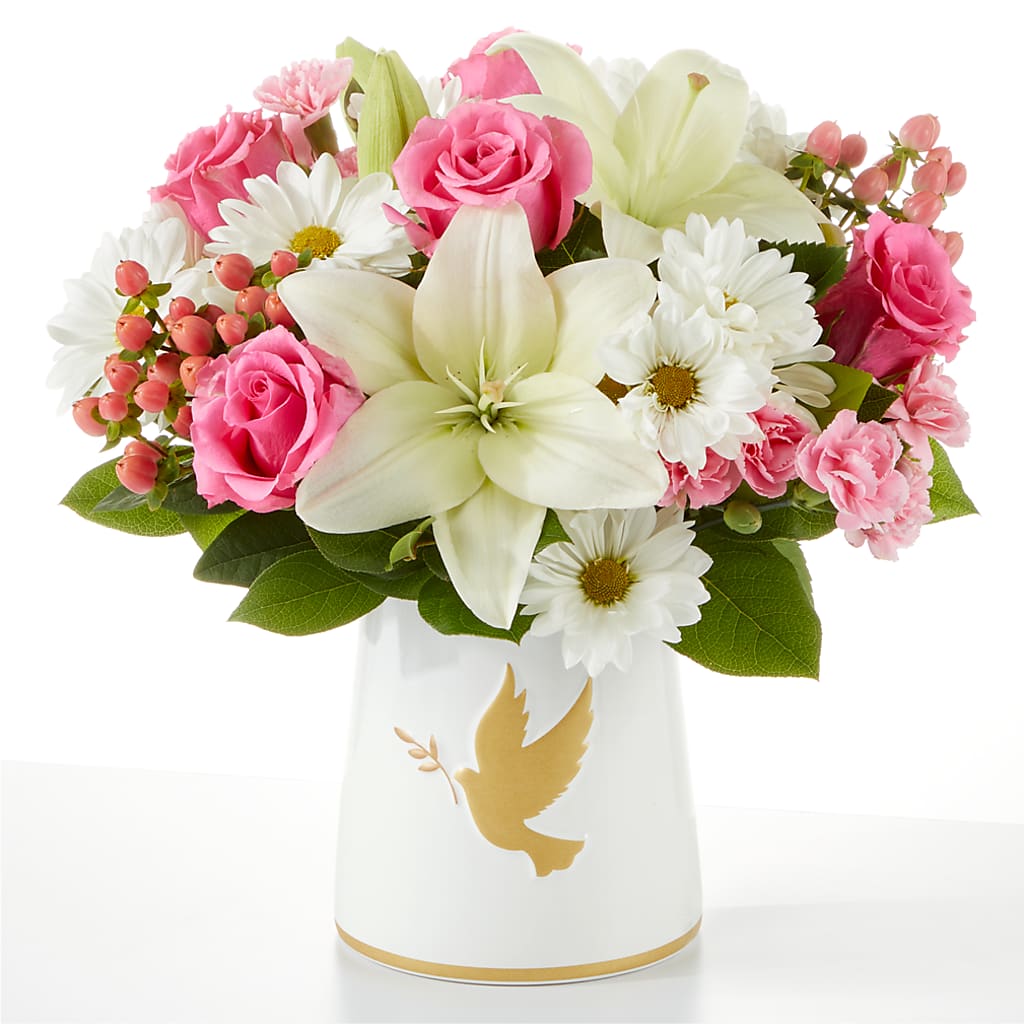 Whispers of Comfort Bouquet – A Heavenly Florist, Newport News VA