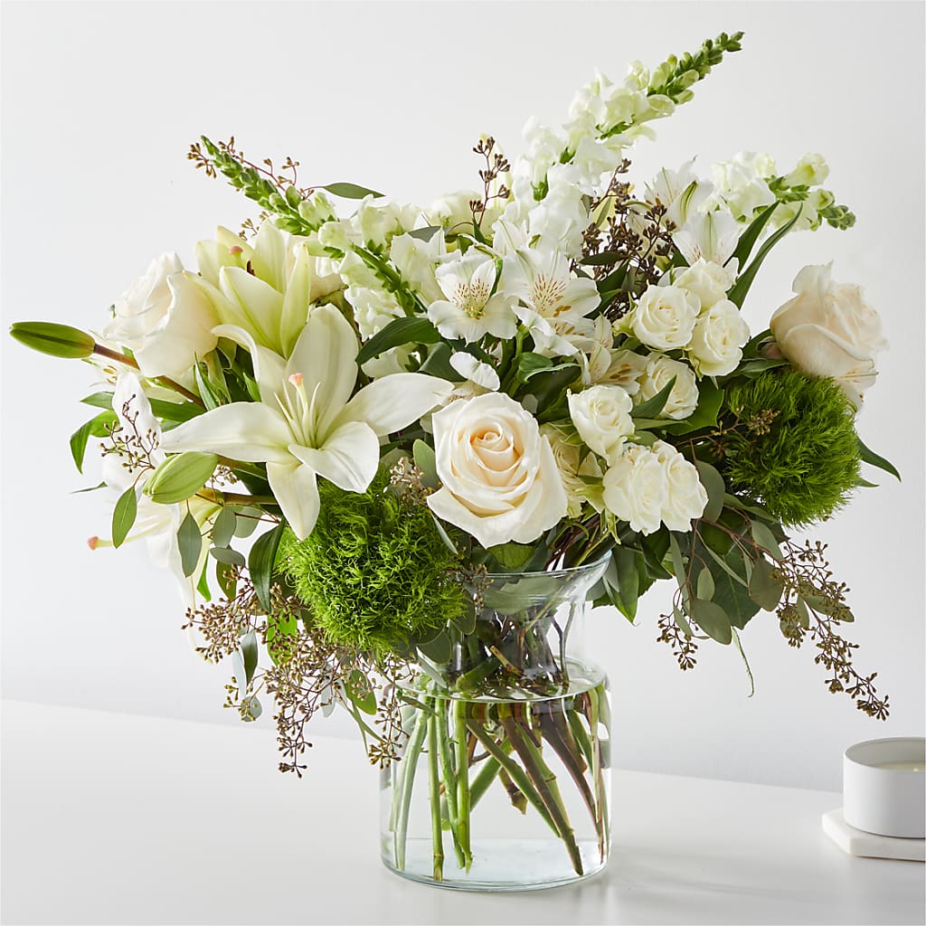 Fresh Linen Bouquet – A Heavenly Florist, Newport News VA