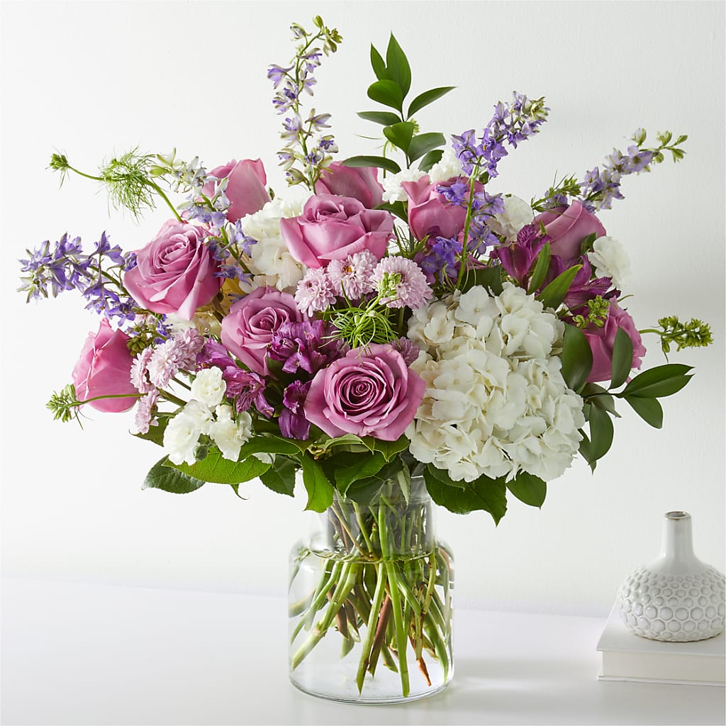Violet Caress Bouquet – A Heavenly Florist, Newport News VA