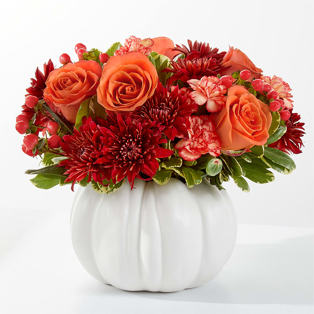 Autumn Air Pumpkin Bouquet – A Heavenly Florist, Newport News VA