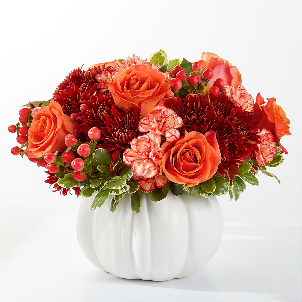 Autumn Air Pumpkin Bouquet – A Heavenly Florist, Newport News VA