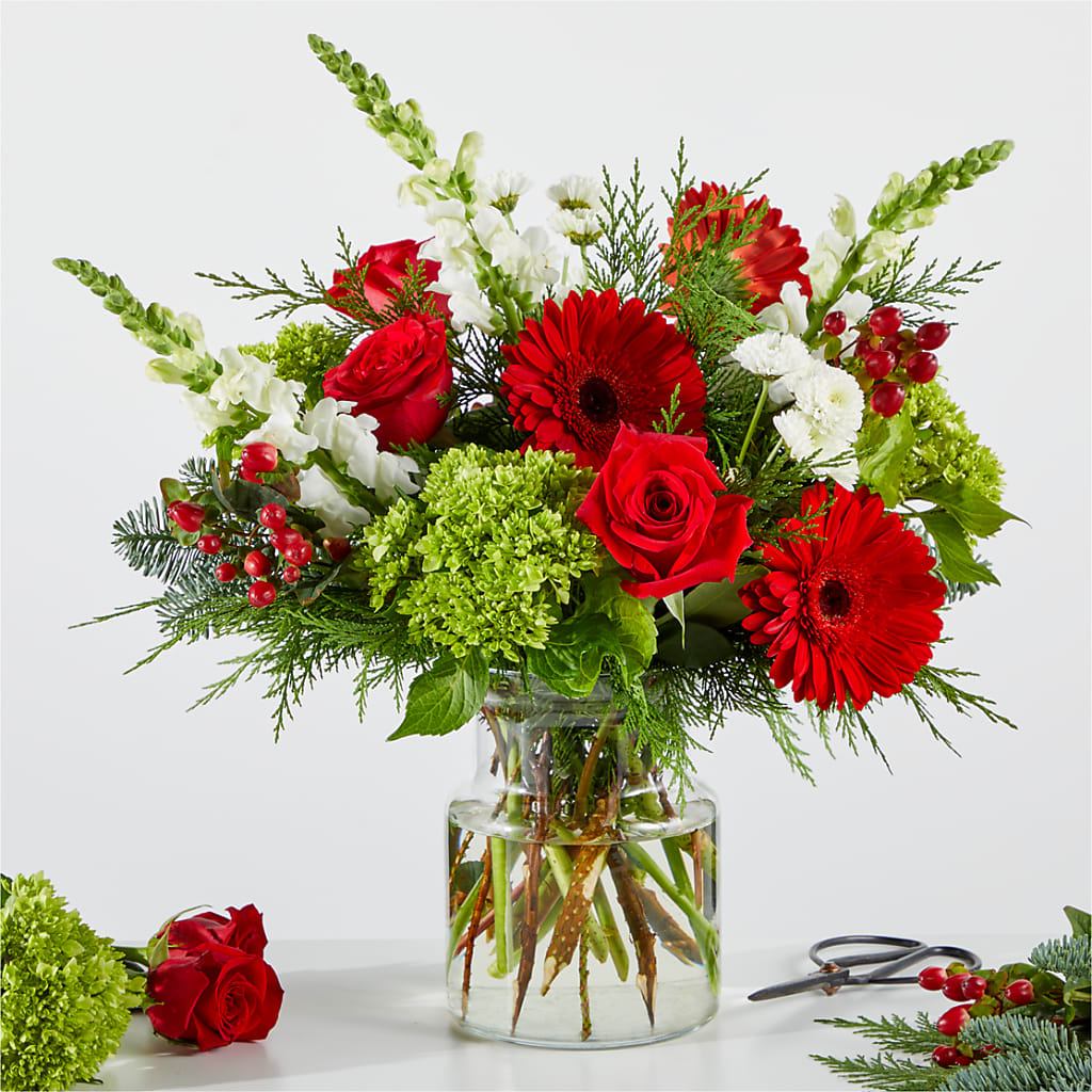 Merry Moment Bouquet – A Florist Original – A Heavenly Florist, Newport News VA