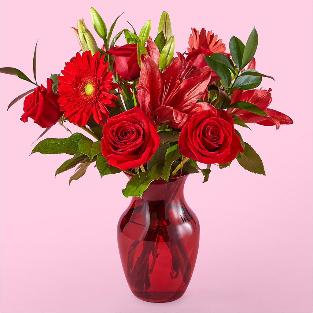 Burnin' Love Bouquet – A Heavenly Florist, Newport News VA