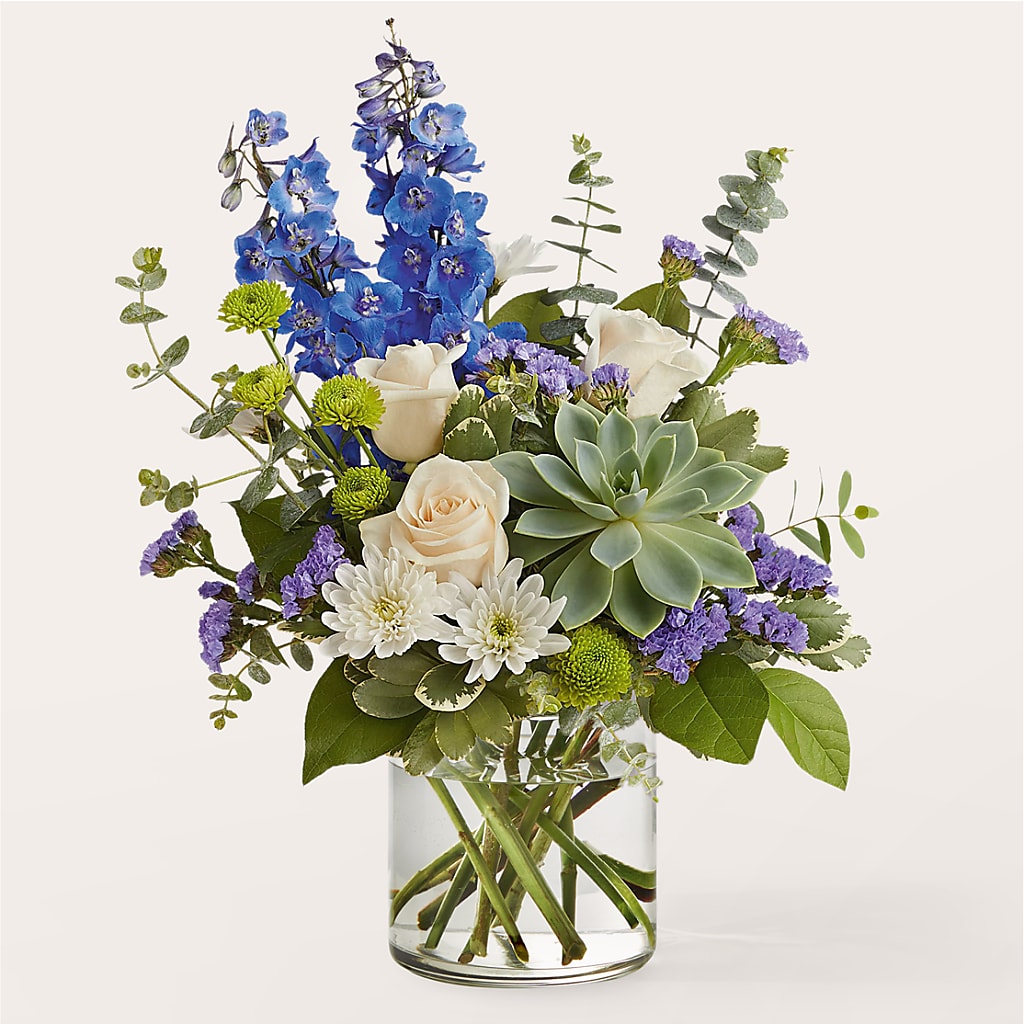 Cerulean Waves Bouquet – A Heavenly Florist, Newport News VA