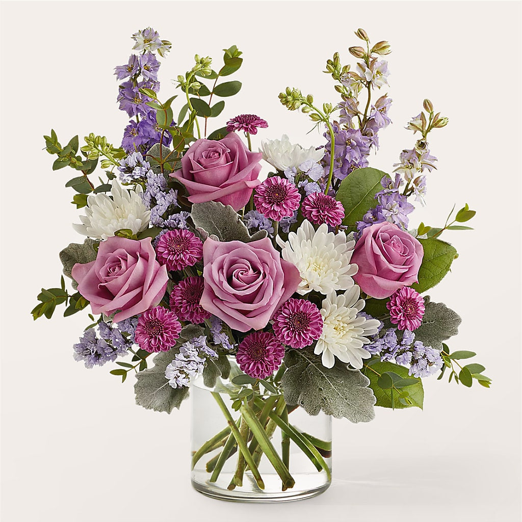 Violet Frost Bouquet – A Heavenly Florist, Newport News VA