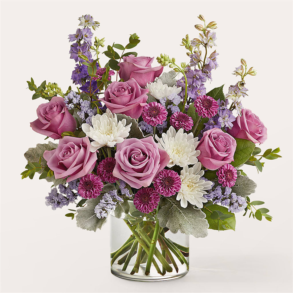 Violet Frost Bouquet – A Heavenly Florist, Newport News VA
