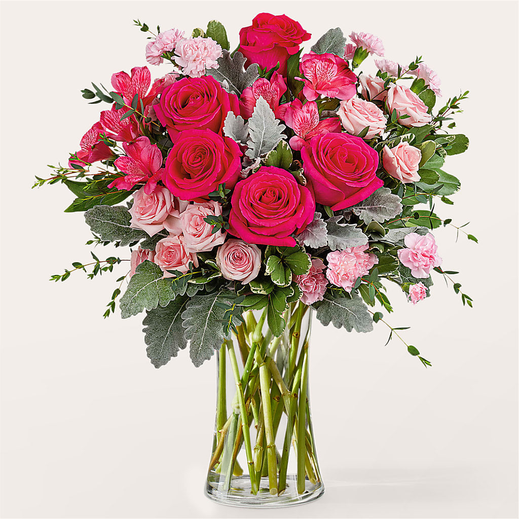 Tickled Pink Bouquet – A Heavenly Florist, Newport News VA