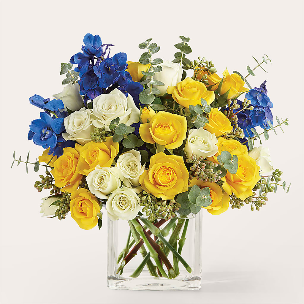 Sparkling Citrine Bouquet – A Heavenly Florist, Newport News VA