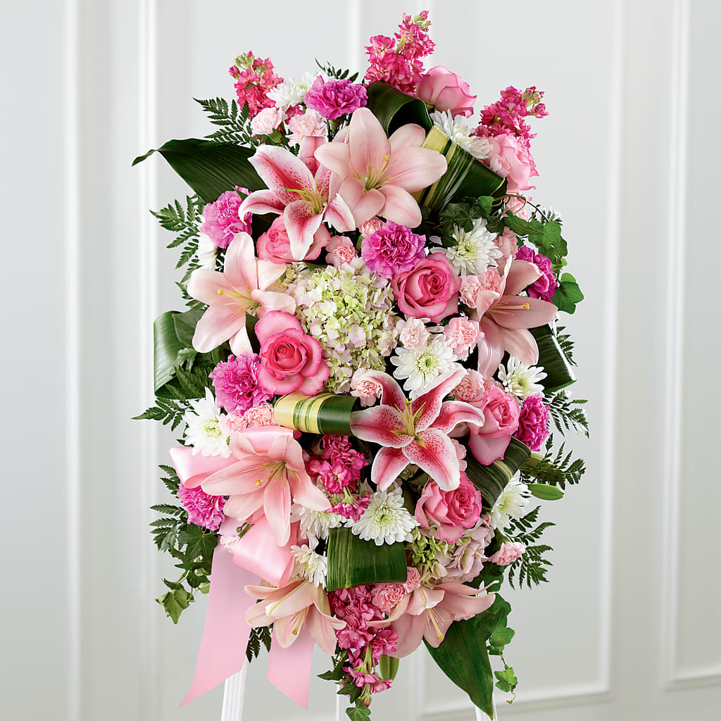 Comforting Standing Spray – A Heavenly Florist, Newport News VA