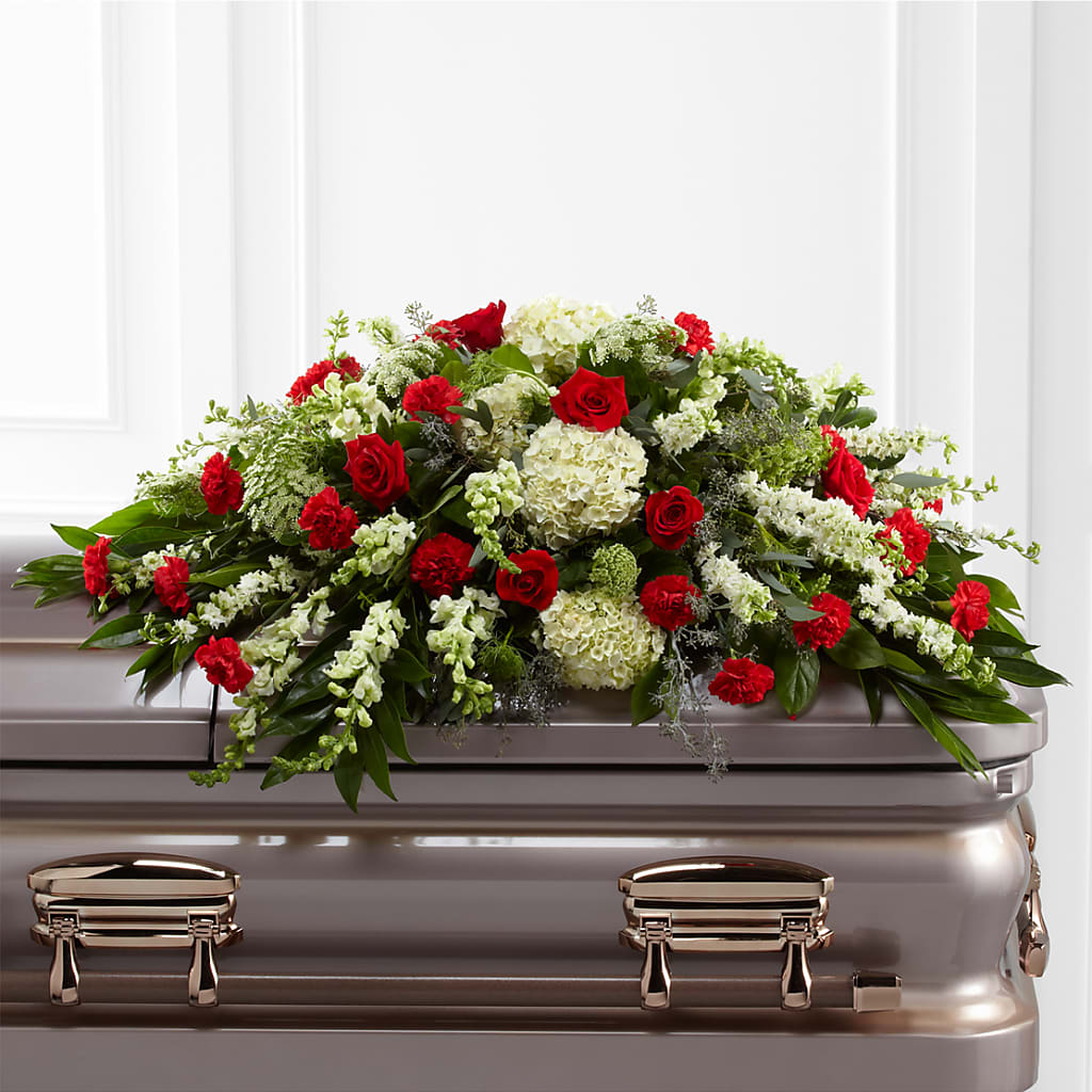 Sincerity Casket Spray – A Heavenly Florist, Newport News VA