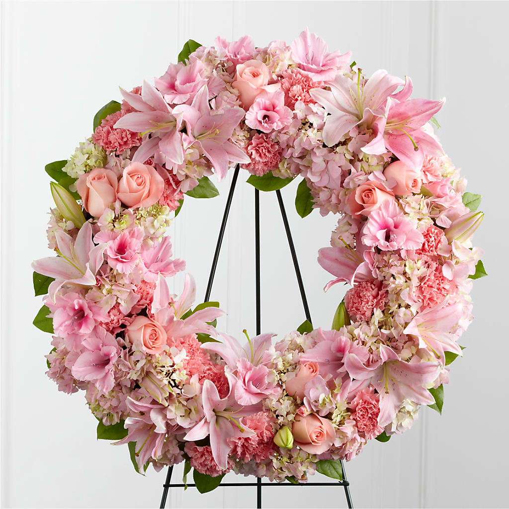 Loving Remembrance Wreath – A Heavenly Florist, Newport News VA