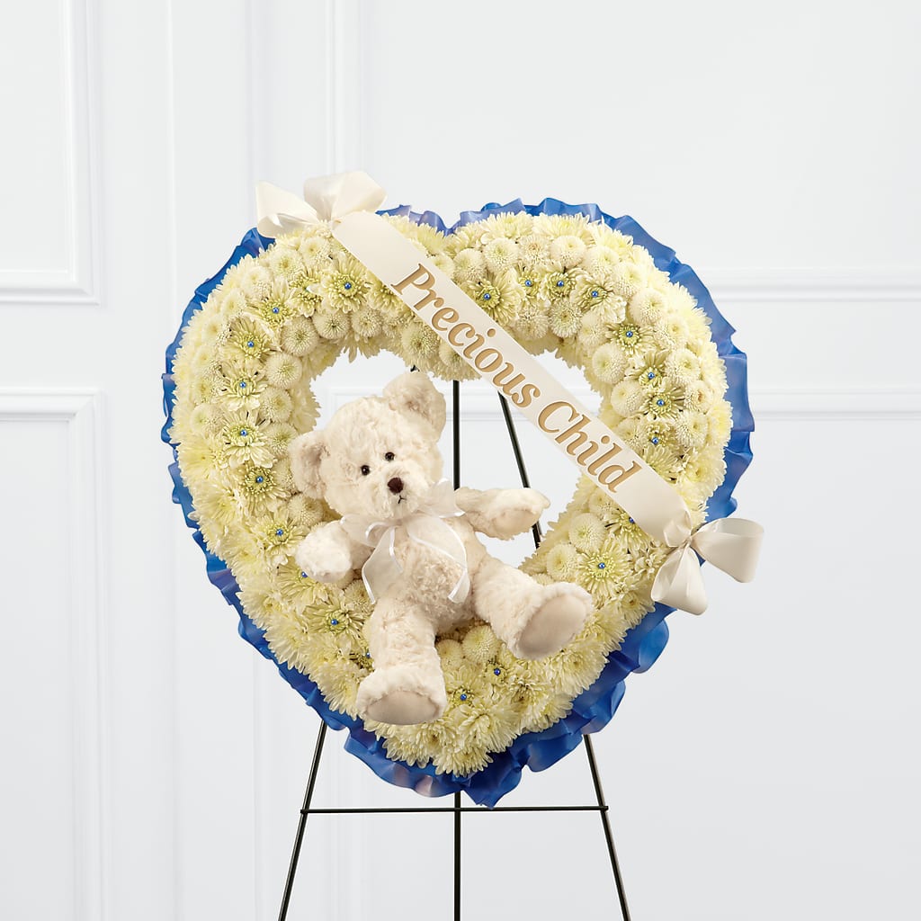 Precious Child Standing Heart – A Heavenly Florist, Newport News VA