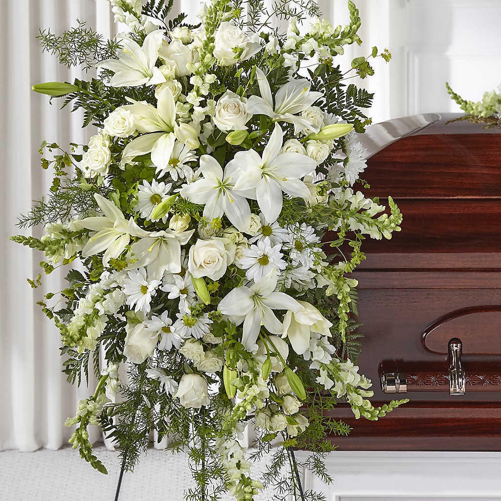 Loving Thoughts Standing Spray – A Heavenly Florist, Newport News VA