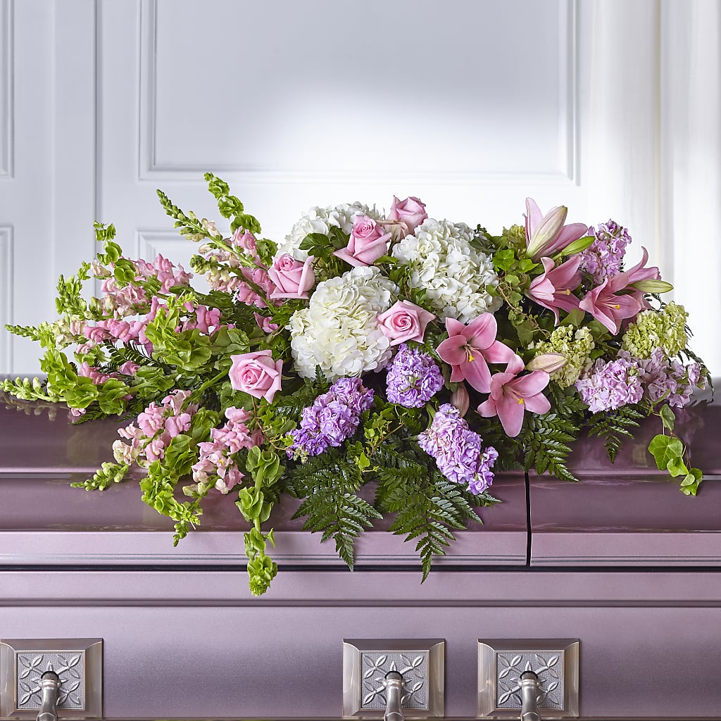 Life's Gratitude Casket Spray – A Heavenly Florist, Newport News VA