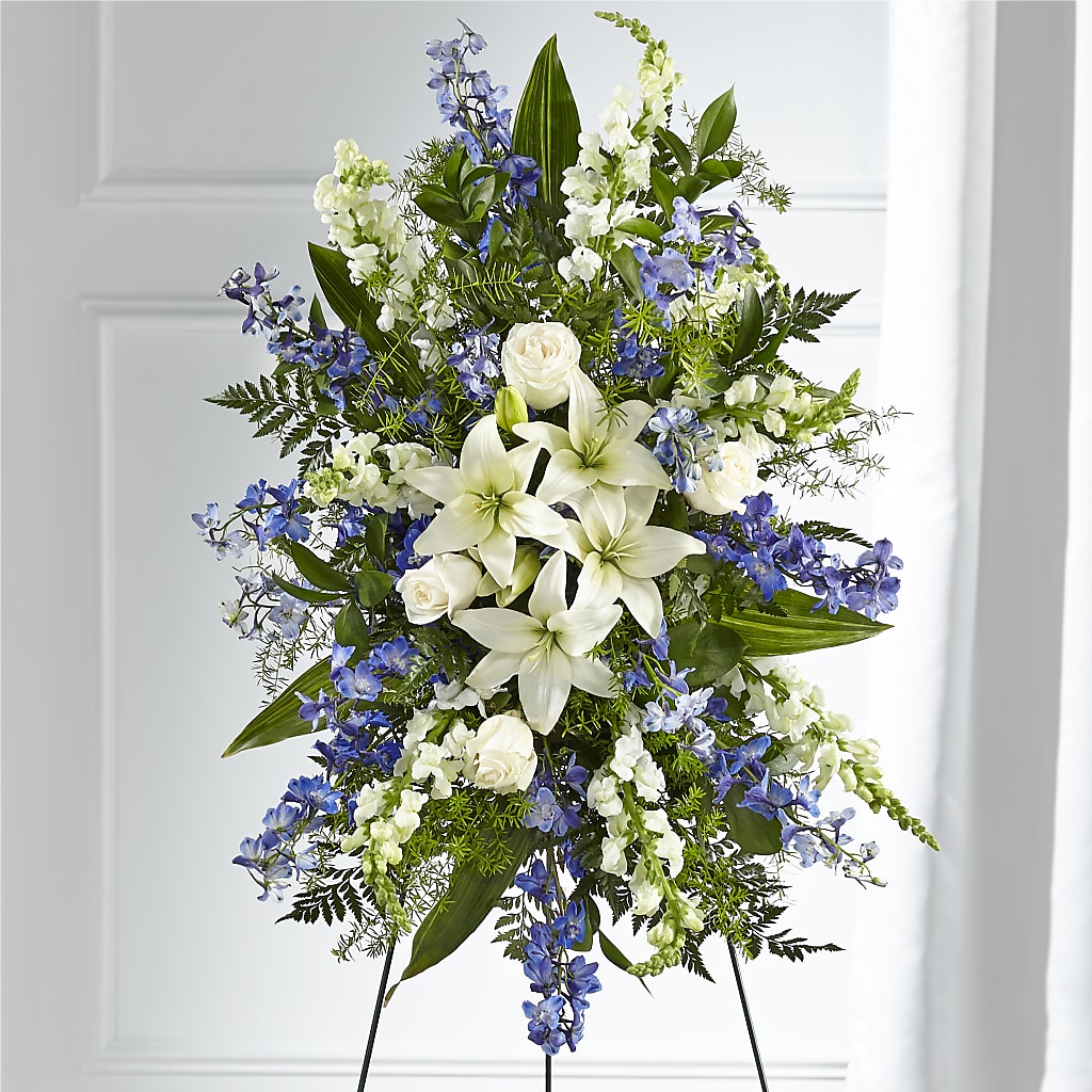 Faithful Friend Standing Spray – A Heavenly Florist, Newport News VA
