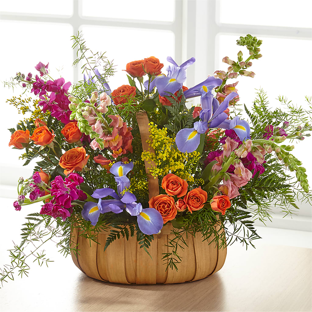 Garden of Life Basket – A Heavenly Florist, Newport News VA
