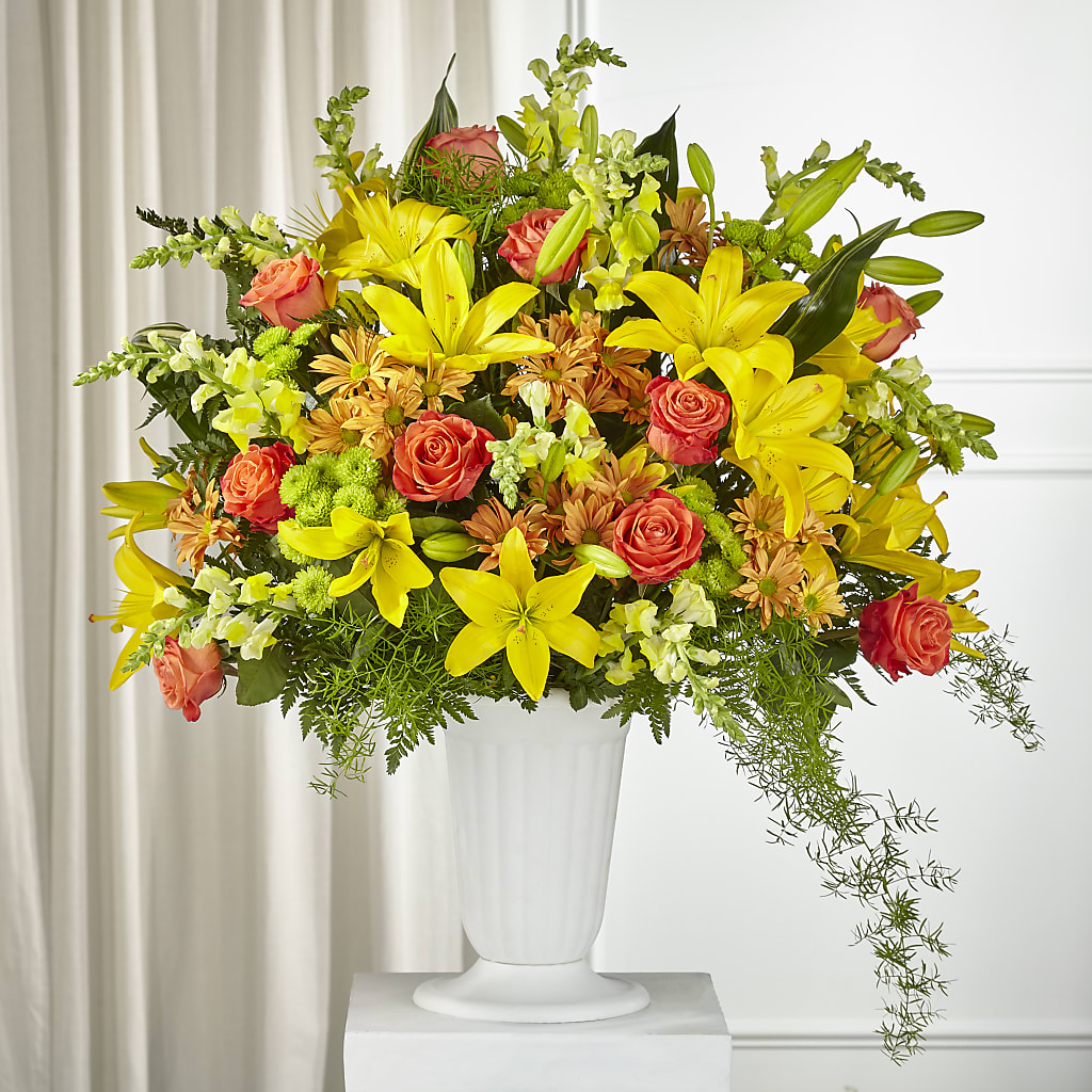 Fall Sentiments Arrangement – A Heavenly Florist, Newport News VA