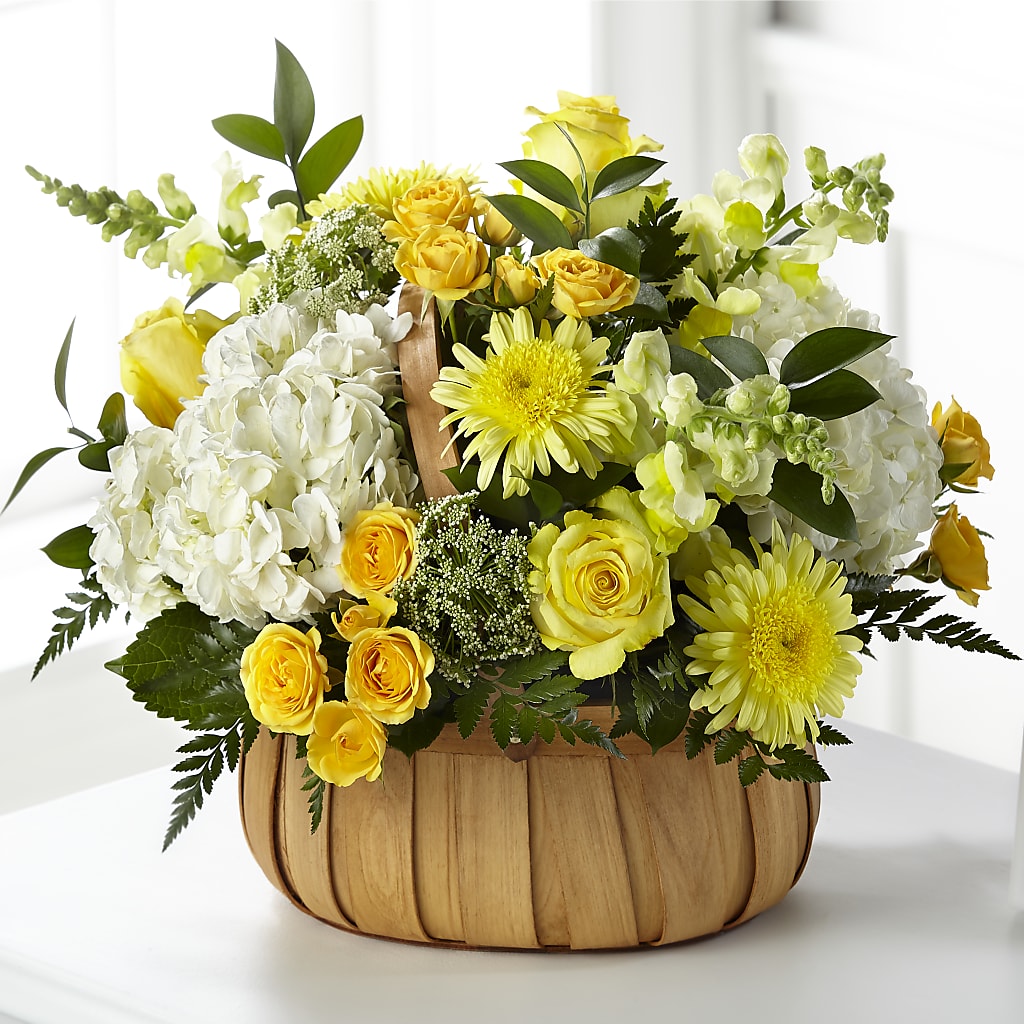 Rustic Remembrance Basket – A Heavenly Florist, Newport News VA