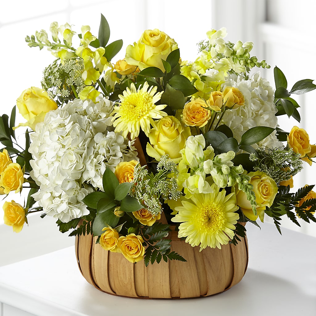 Rustic Remembrance Basket – A Heavenly Florist, Newport News VA