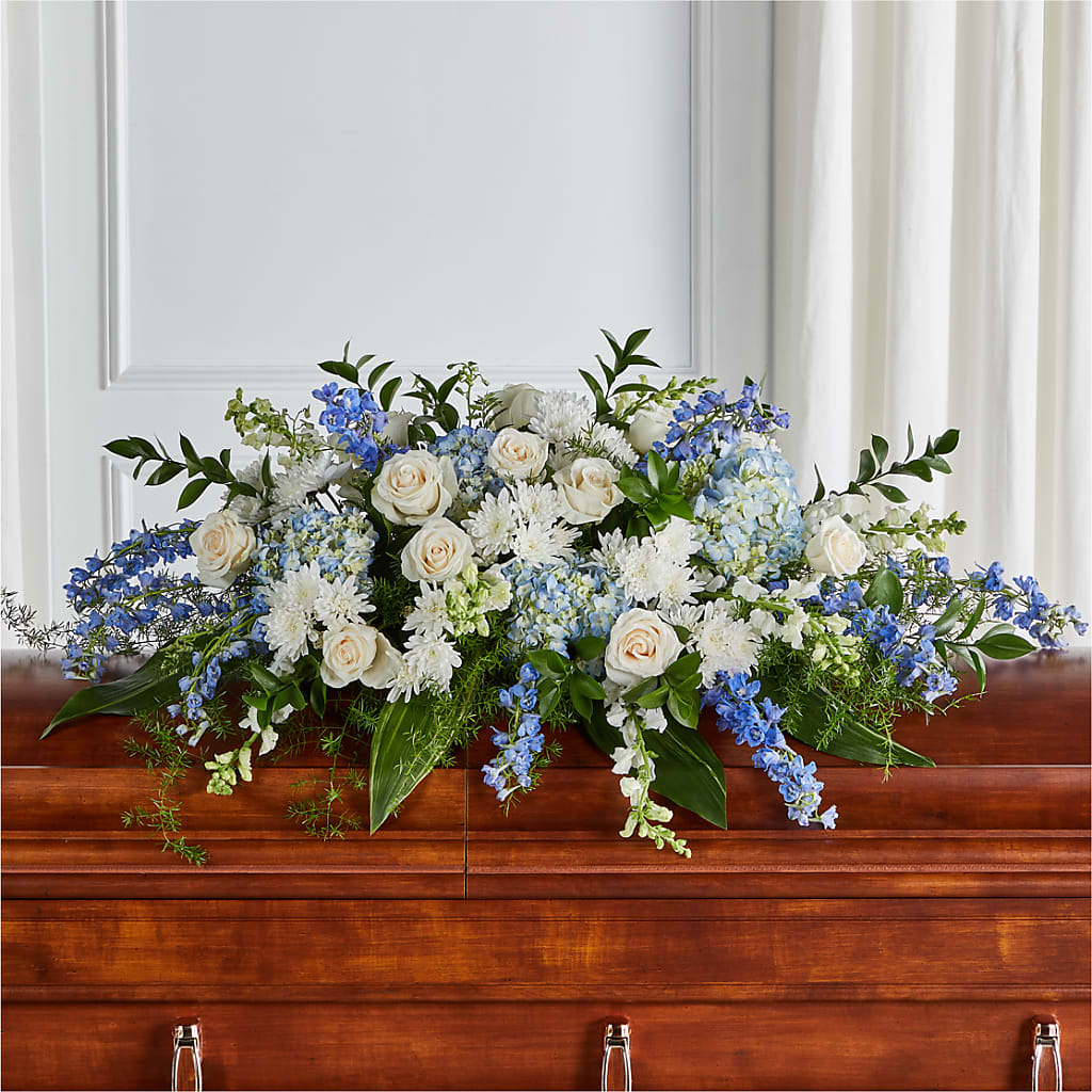Timeless Essence Casket Spray – A Heavenly Florist, Newport News VA