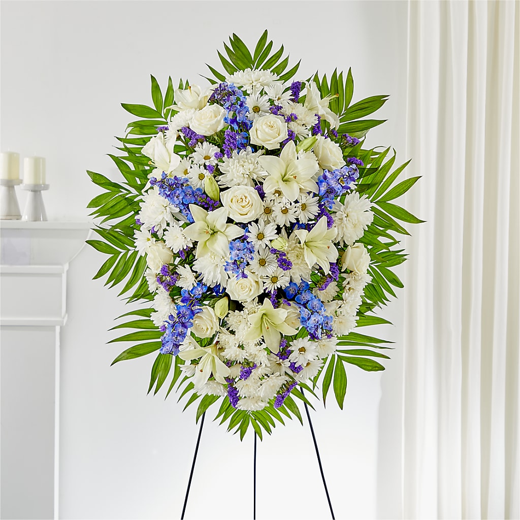 At Rest Standing Spray – A Heavenly Florist, Newport News VA