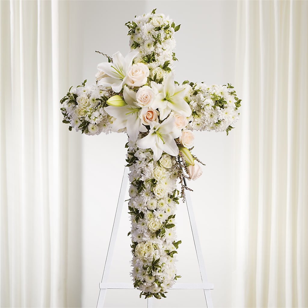 Spiritual Guidance Standing Spray – A Heavenly Florist, Newport News VA