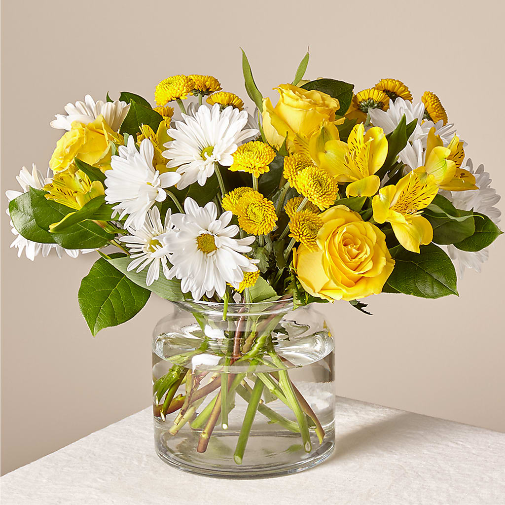 Sunny Sentiments Bouquet – A Heavenly Florist, Newport News VA
