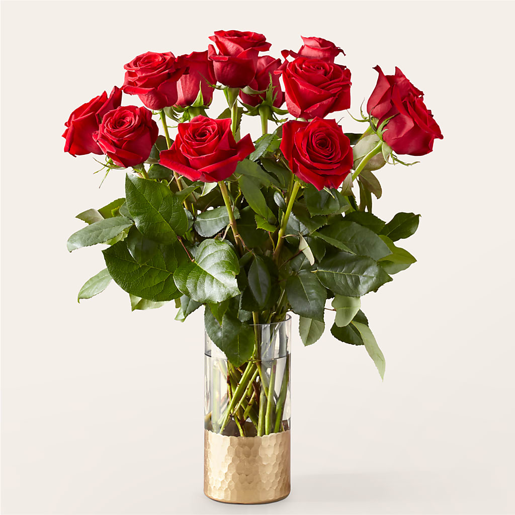 Classic Love Red Rose Bouquet – A Heavenly Florist, Newport News VA