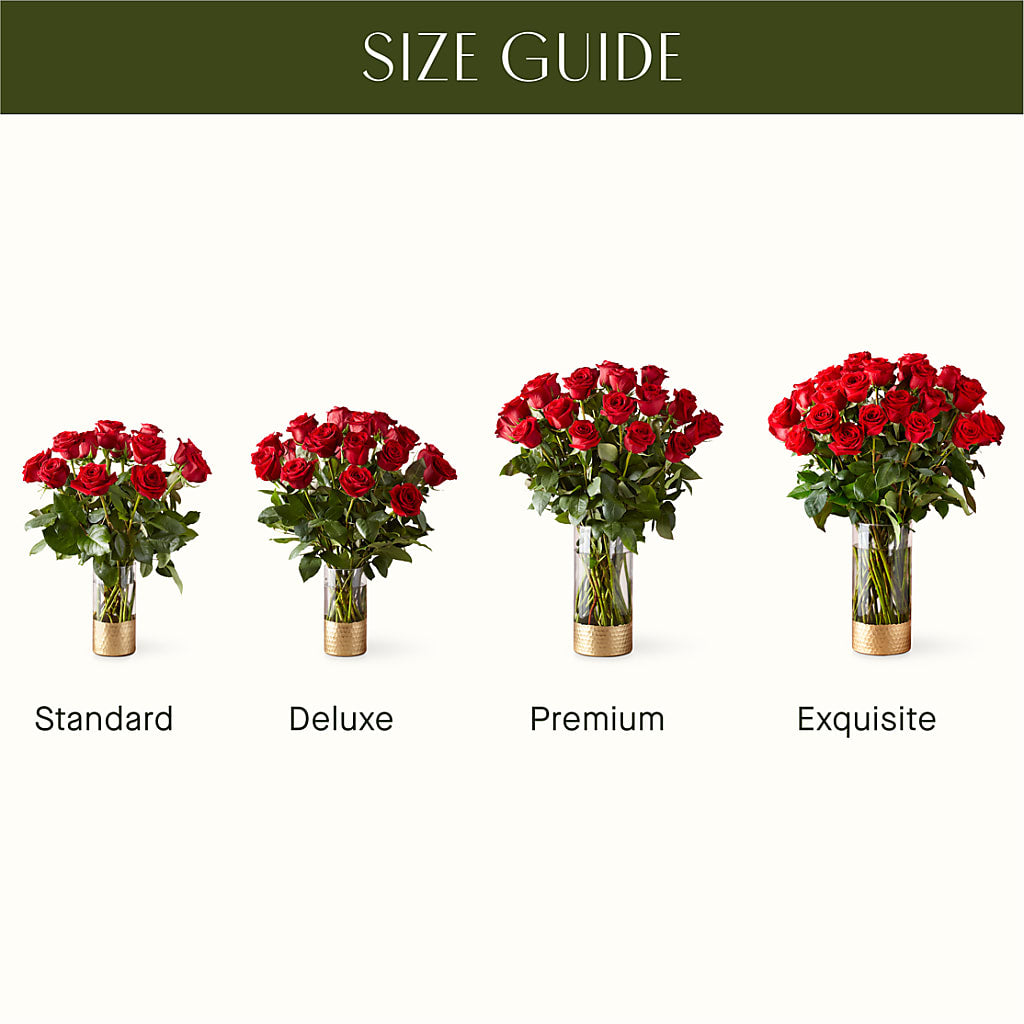 Classic Love Red Rose Bouquet – A Heavenly Florist, Newport News VA