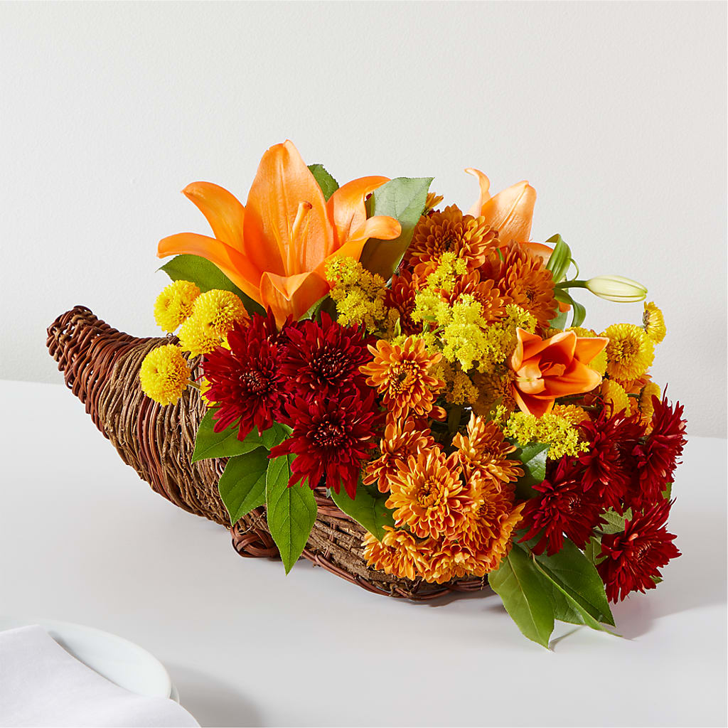 Bouquet of Blessings Cornucopia – A Heavenly Florist, Newport News VA