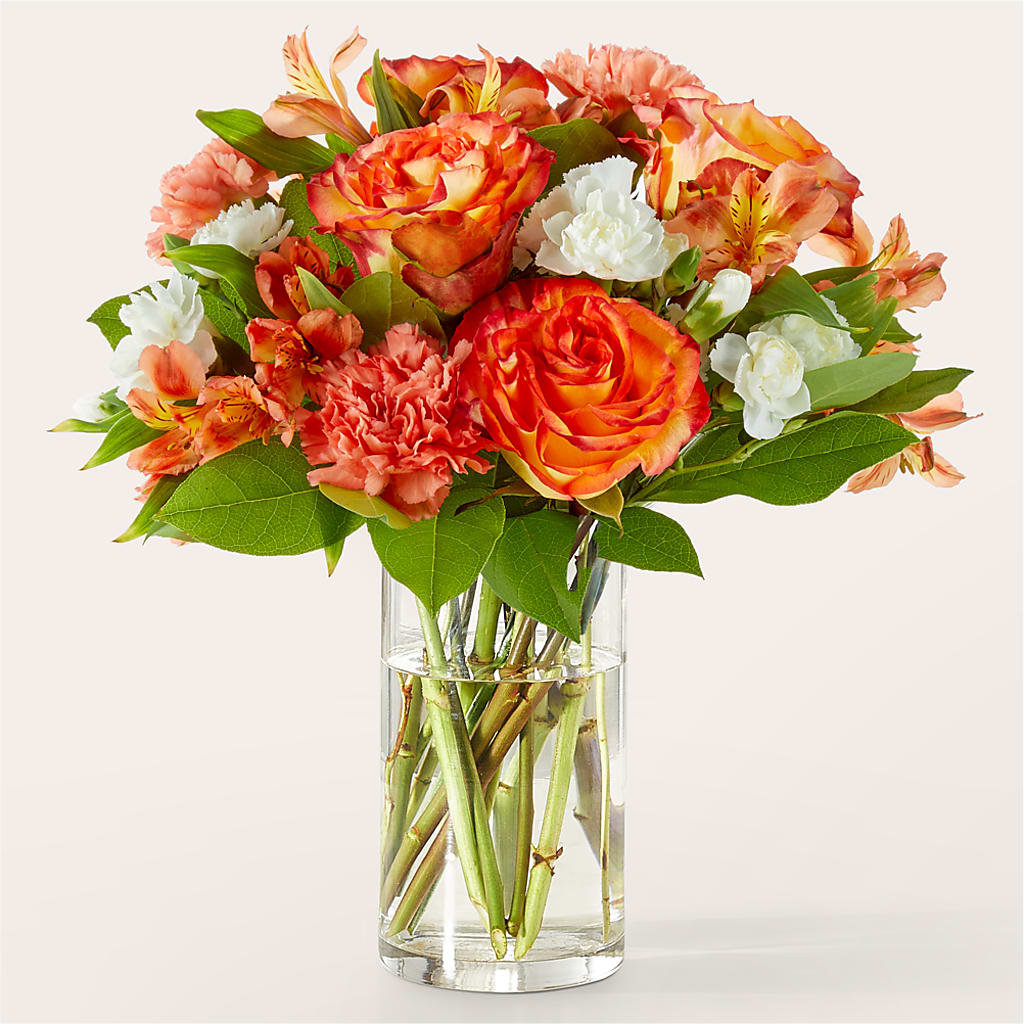 Apricot Glow Bouquet – A Heavenly Florist, Newport News VA