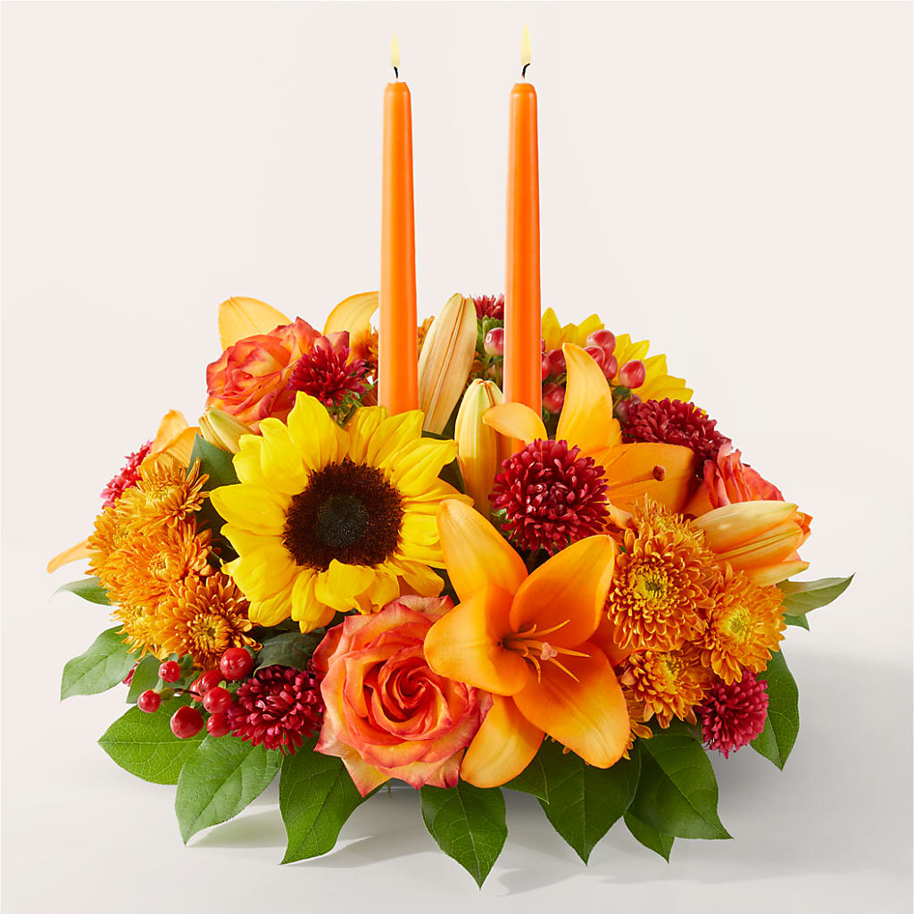 Grateful Centerpiece – A Heavenly Florist, Newport News VA