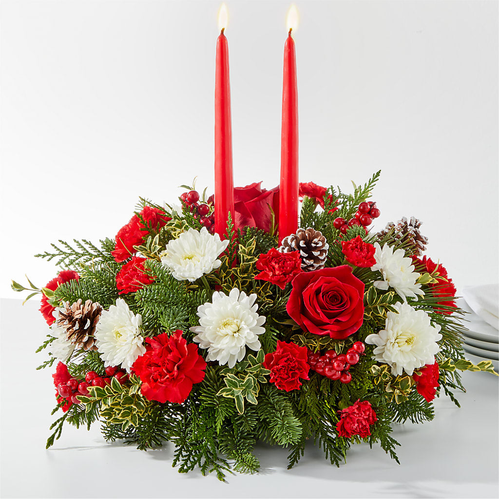 Holiday Soiree Centerpiece – A Heavenly Florist, Newport News VA