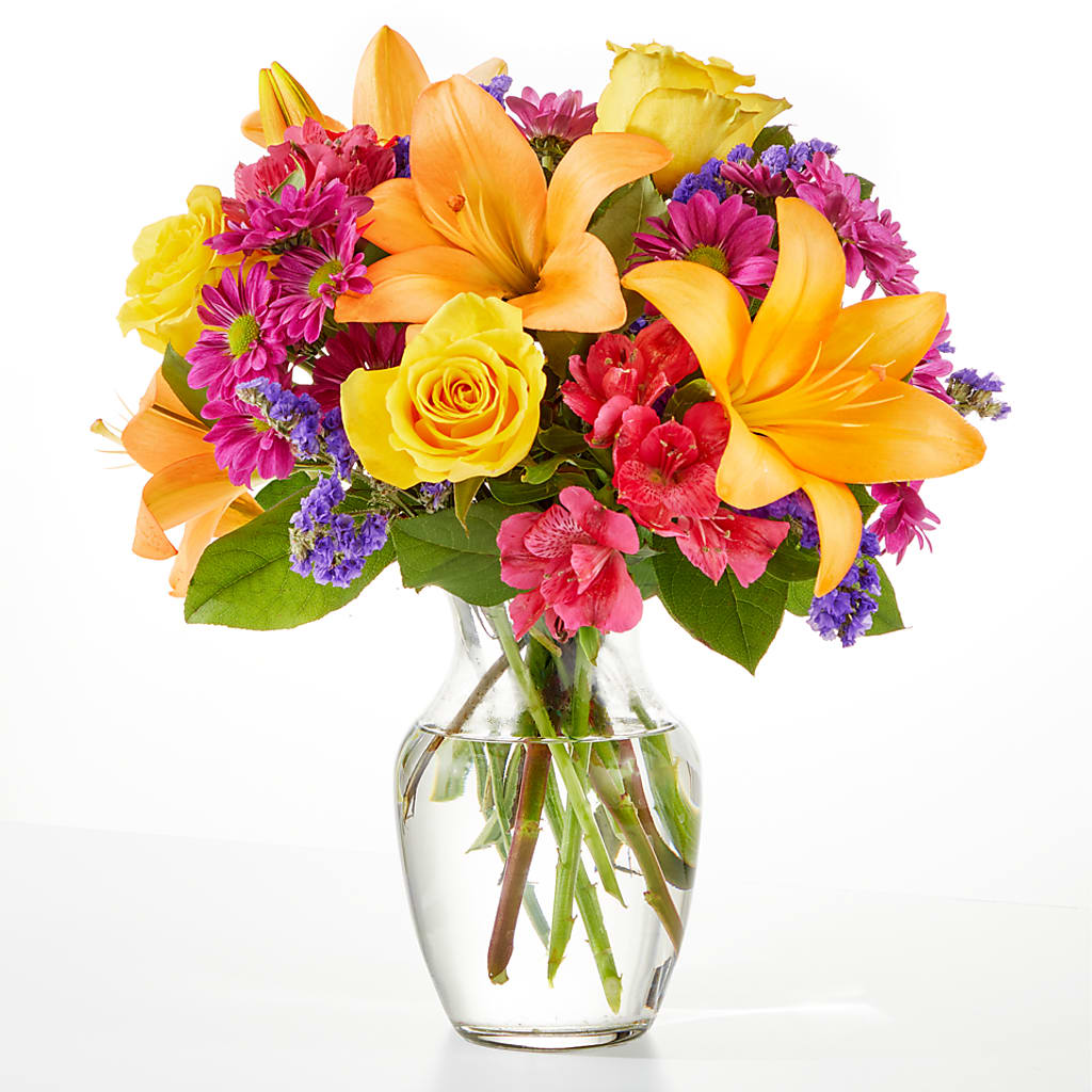 Colorful Visions Bouquet – A Heavenly Florist, Newport News VA