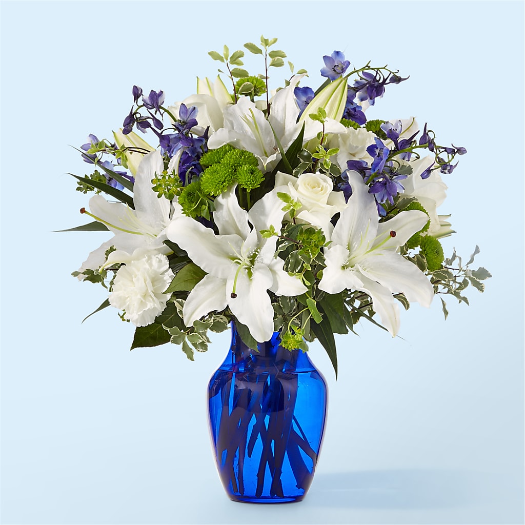 Santorini Bouquet – A Heavenly Florist, Newport News VA
