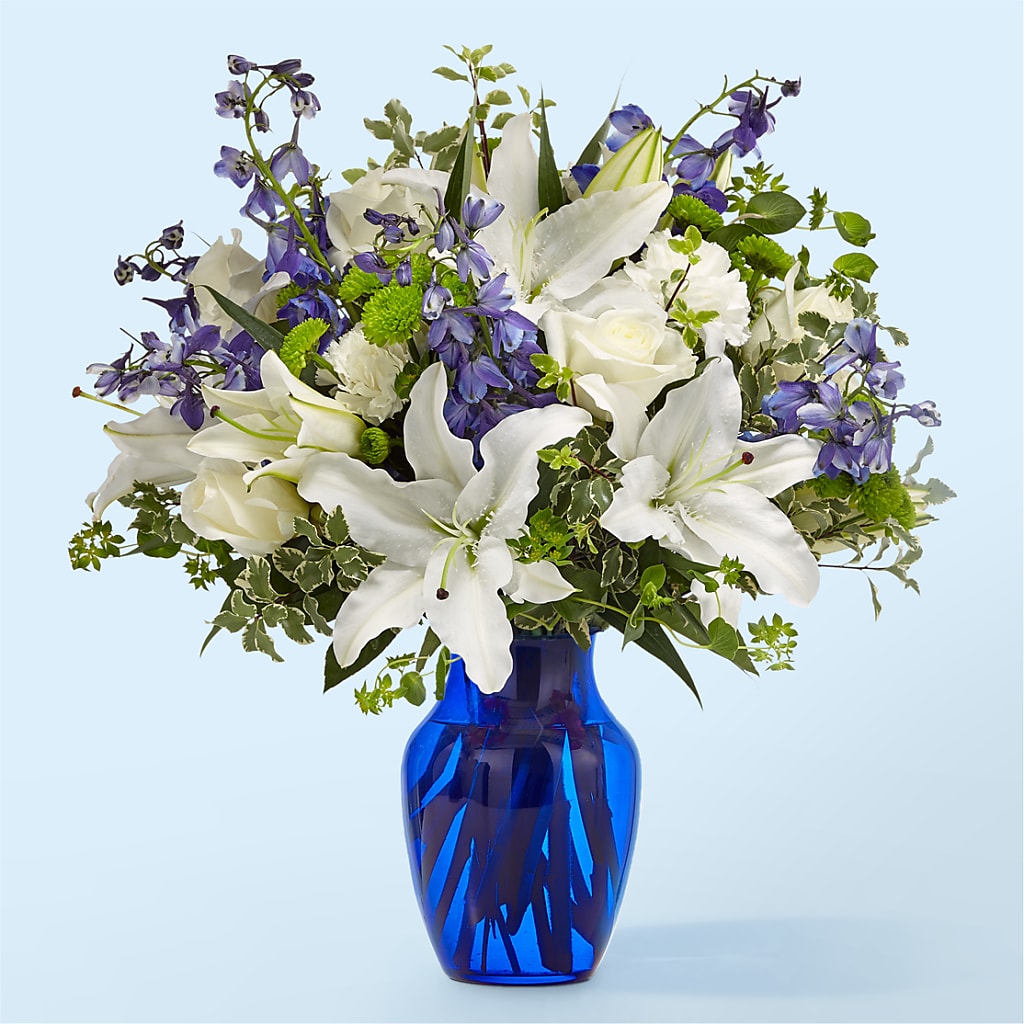 Santorini Bouquet – A Heavenly Florist, Newport News VA