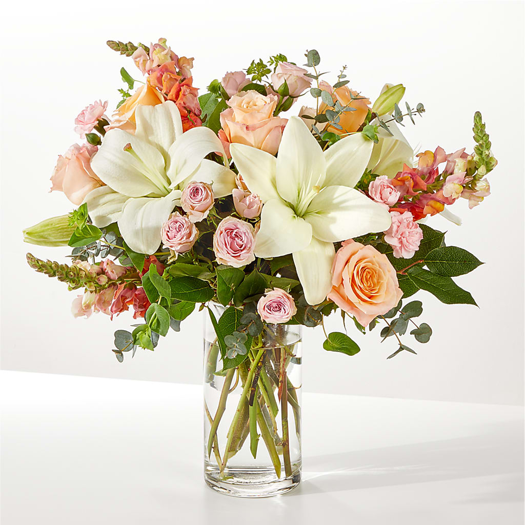 Grapefruit Splash Bouquet – A Heavenly Florist, Newport News VA