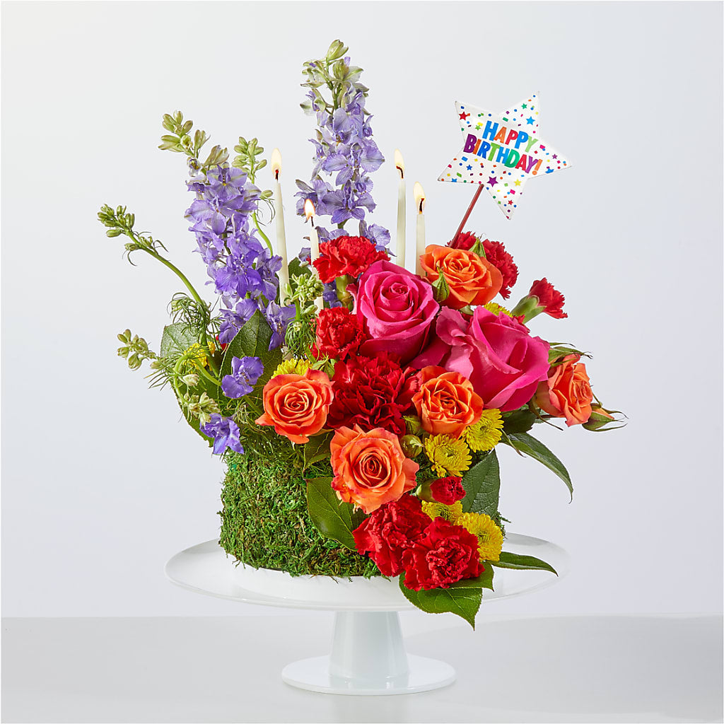 Best Year Yet Floral Cake – A Heavenly Florist, Newport News VA