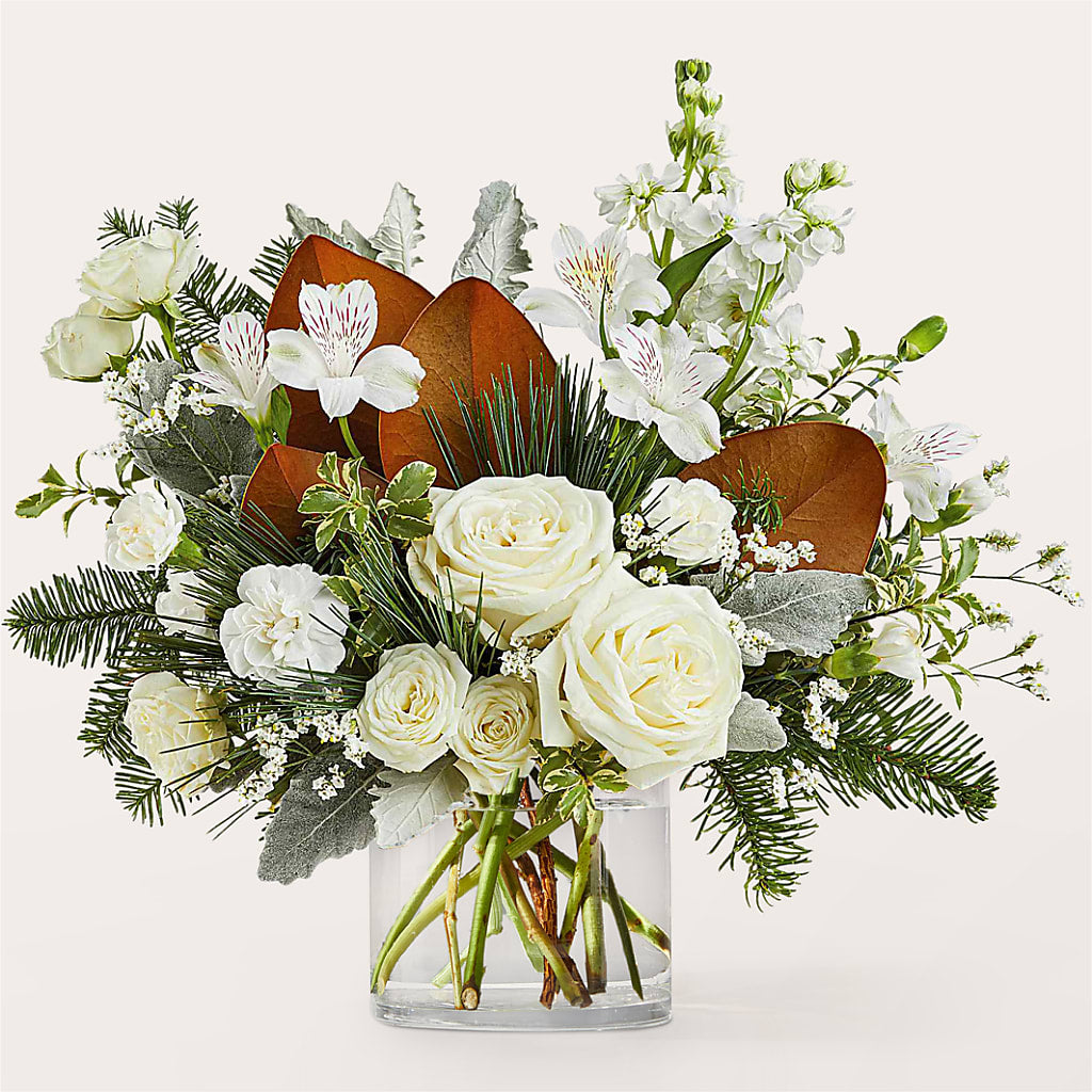 Fresh Snowfall Bouquet – A Heavenly Florist, Newport News VA