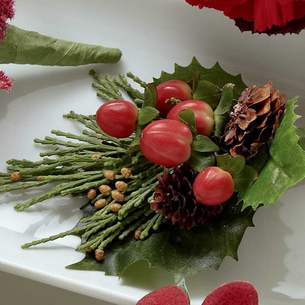 Red Berry Boutonniere – A Heavenly Florist, Newport News VA