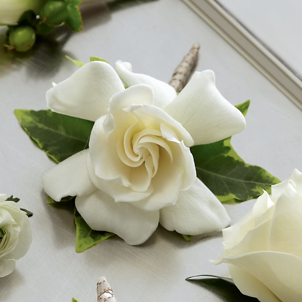 Gardenia Boutonniere – A Heavenly Florist, Newport News VA