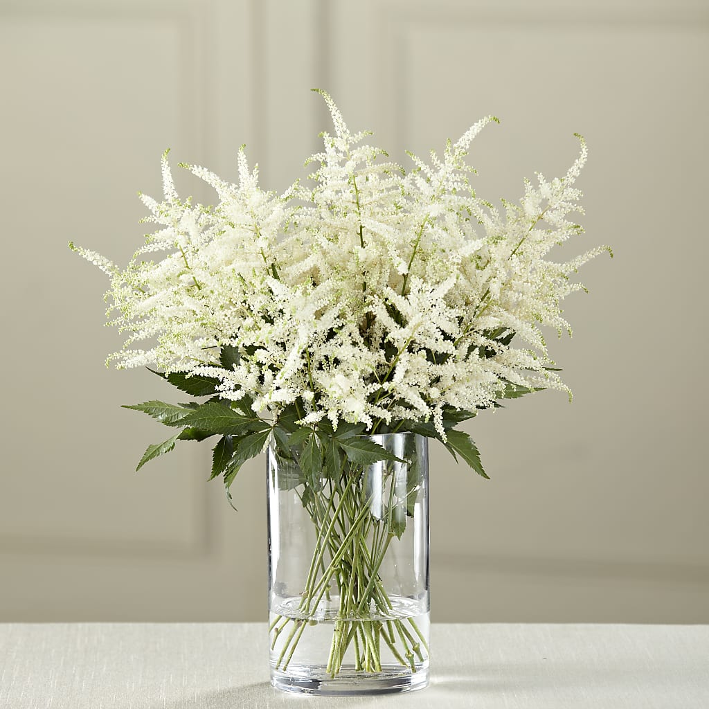 White Astilbe Bouquet – A Heavenly Florist, Newport News VA