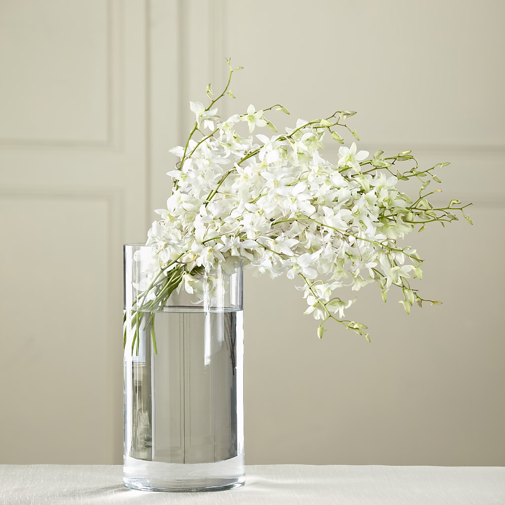 White Dendrobium Bouquet – A Heavenly Florist, Newport News VA