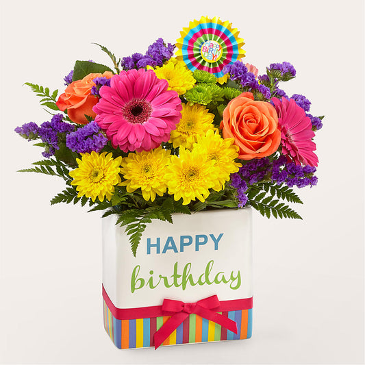 Birthday Brights Bouquet –  A Heavenly Florist, Newport News VA