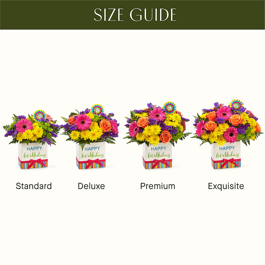 Birthday Brights Bouquet –  A Heavenly Florist, Newport News VA