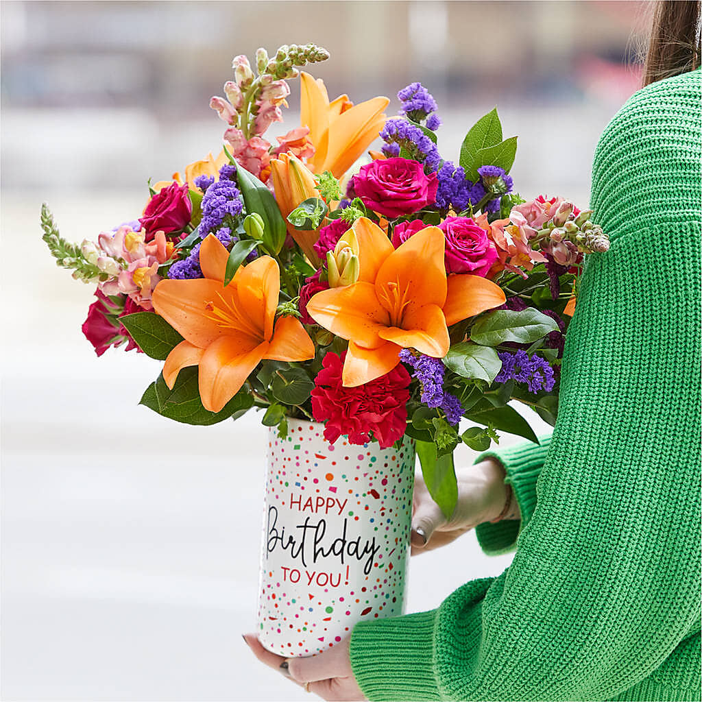 Birthday Palooza Bouquet –  A Heavenly Florist, Newport News VA
